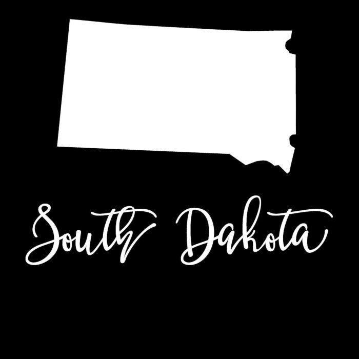 State of South Dakota - Custom Size - Image 10