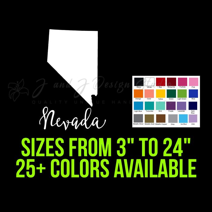 State of Nevada - Custom Size