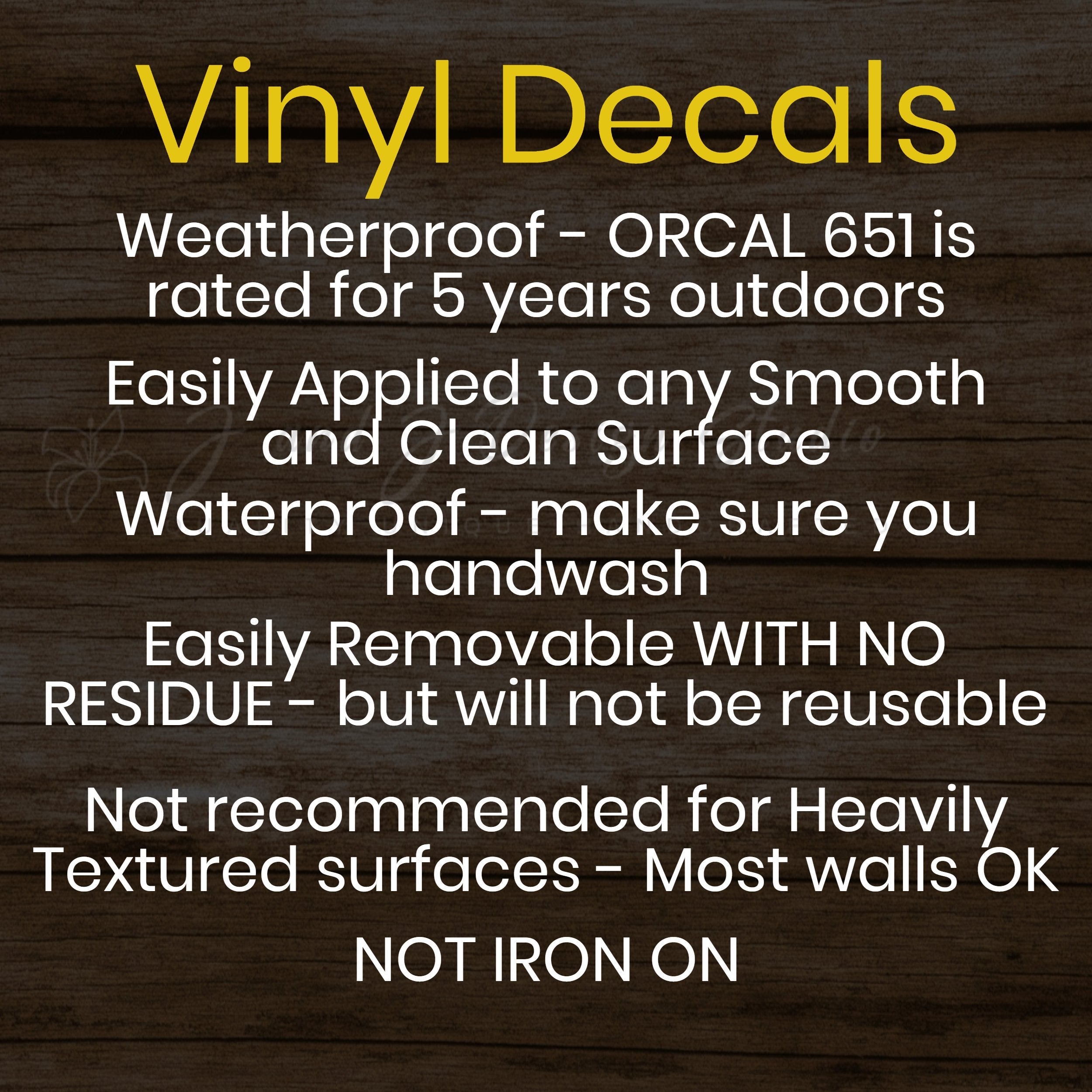 Custom for Cristina Vinyl Decal - Custom Size - Image 2