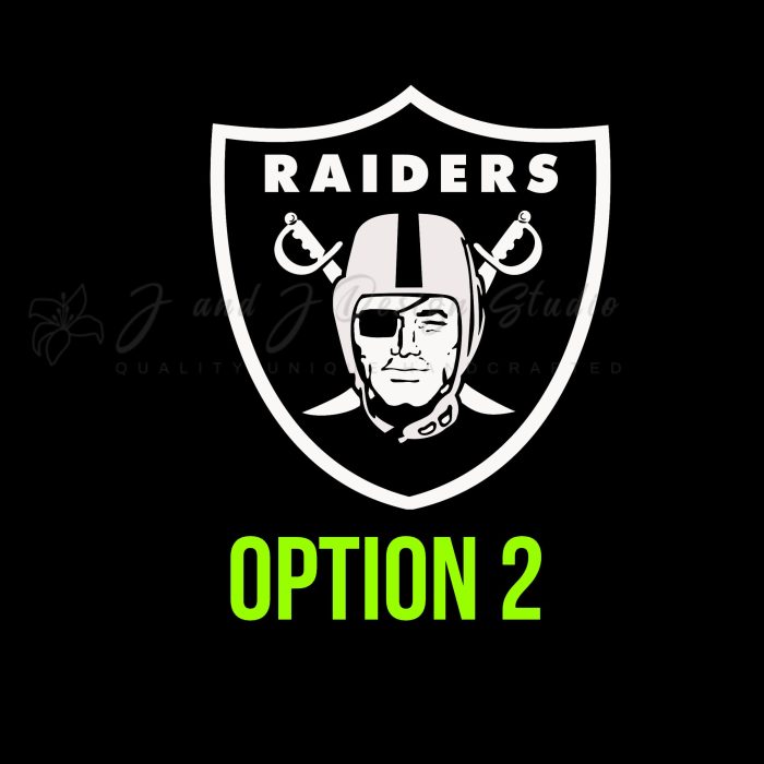 Las Vegas Raiders Vinyl Decal - Custom Size - Image 9