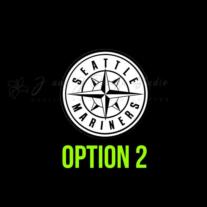 Seattle Mariners Vinyl Decal - Custom Size - Image 9