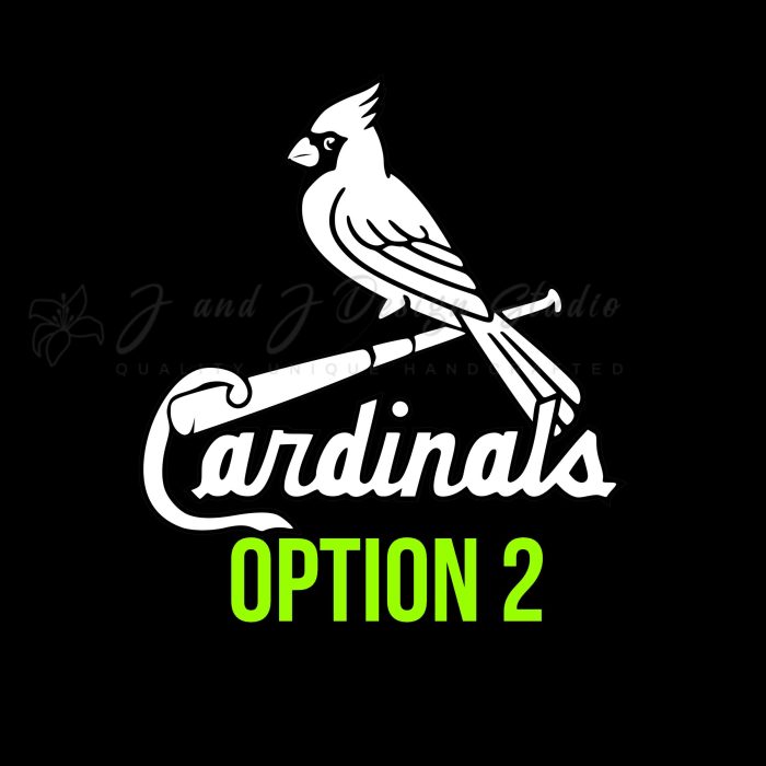 St Louis Cardinals Vinyl Decal - Custom Size - Image 9