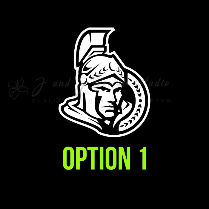 Ottawa Senators Vinyl Decal - Custom Size - Image 8