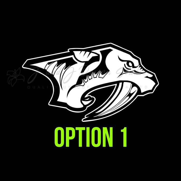Nashville Predators Vinyl Decal - Custom Size - Image 9