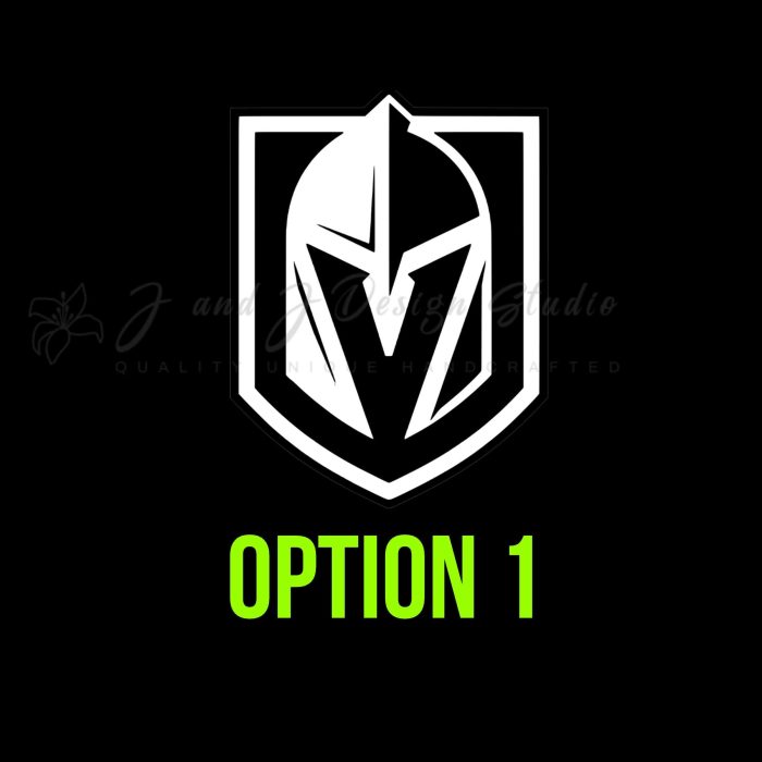 Las Vegas Golden Knights Vinyl Decal - Custom Size - Image 8