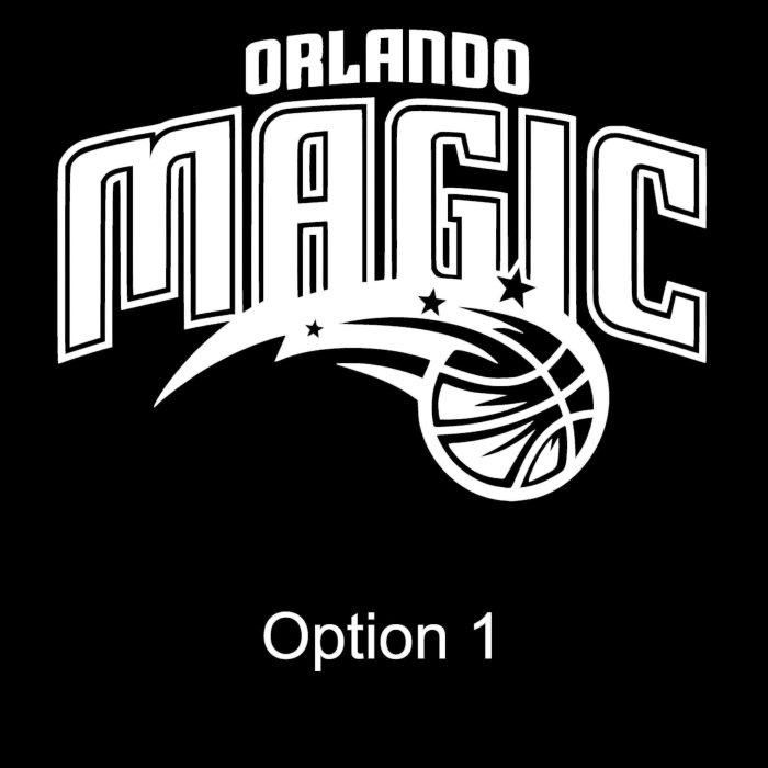 Orlando Magic Vinyl Decal - Custom Size - Image 8