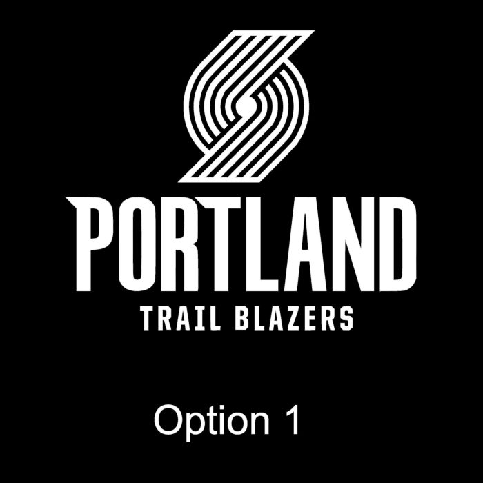 Portland Trail Blazers Vinyl Decal - Custom Size - Image 8