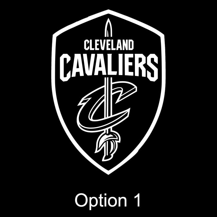 Cleveland Cavaliers Vinyl Decal - Custom Size - Image 8