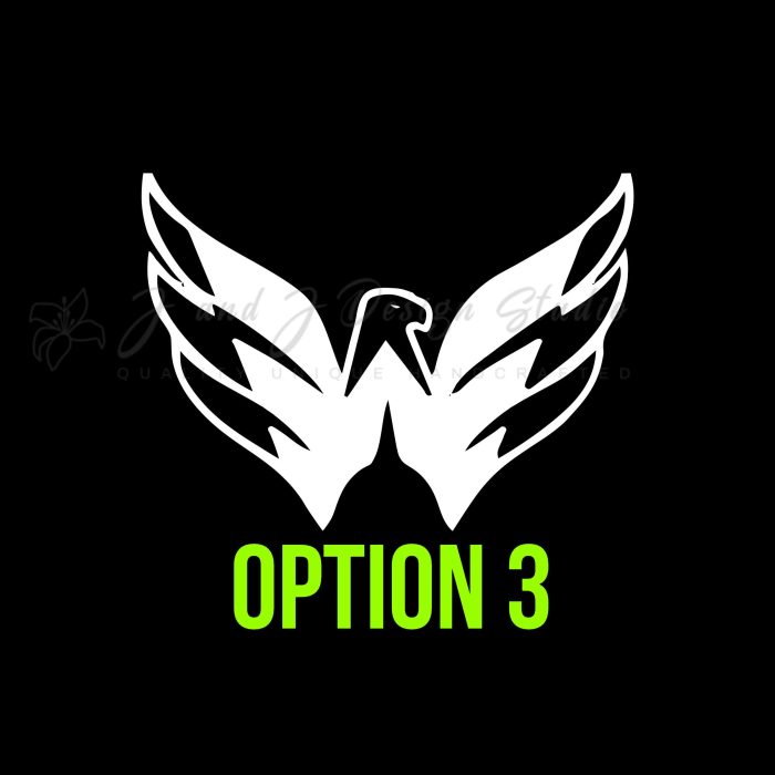 Washington Capitals Vinyl Decal - Custom Size - Image 10