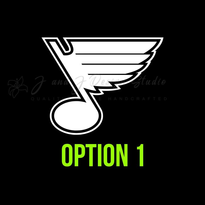 St. Louis Blues Vinyl Decal - Custom Size - Image 8