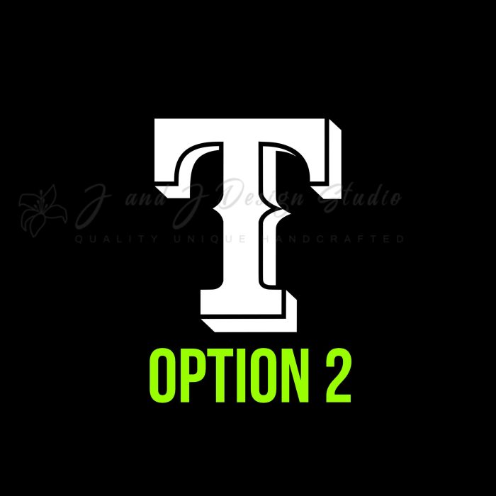 Texas Rangers Vinyl Decal - Custom Size - Image 9
