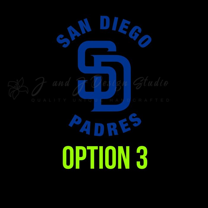 San Diego Padres Vinyl Decal - Custom Size - Image 10