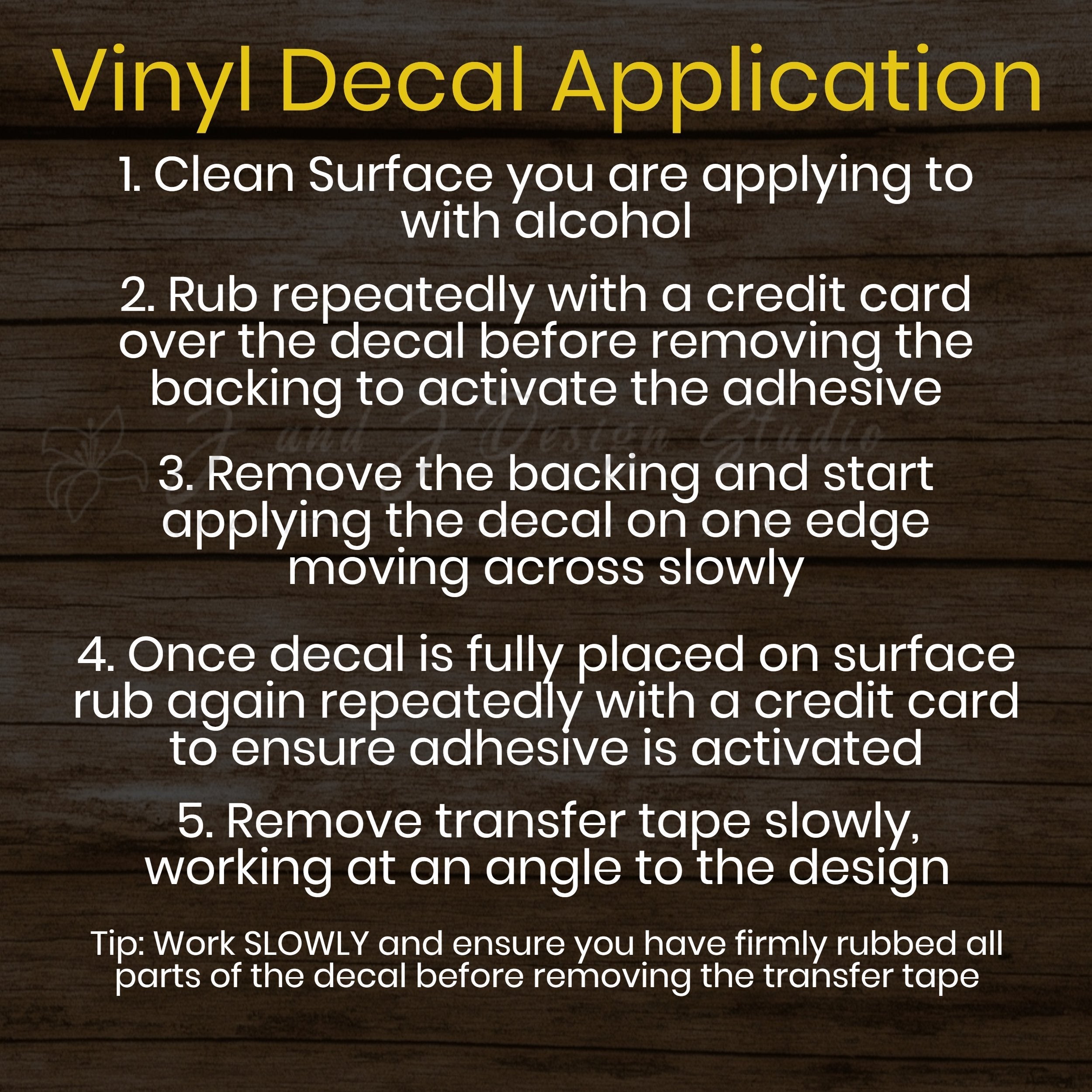 Custom for Cristina Vinyl Decal - Custom Size - Image 6