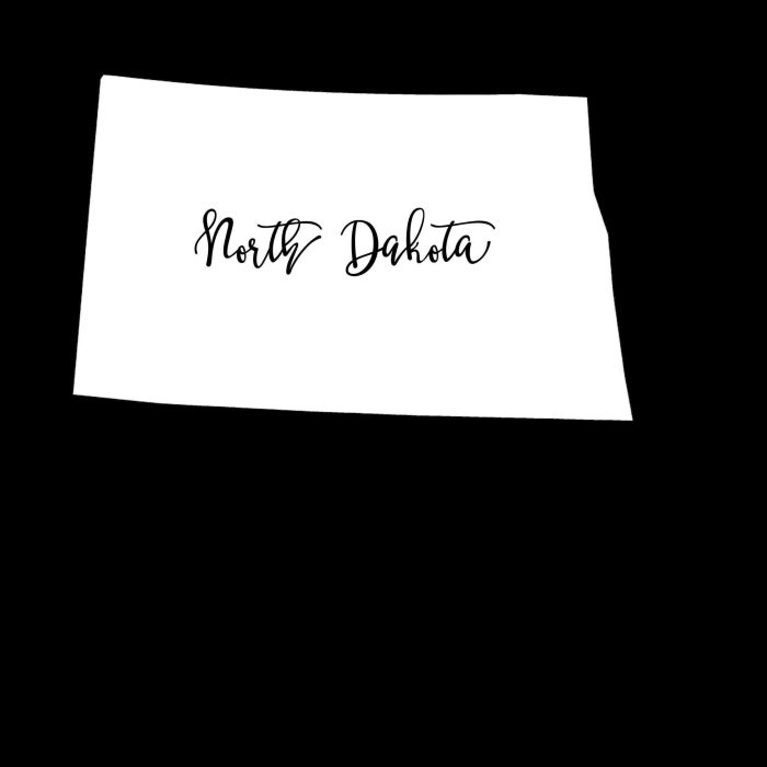 State of North Dakota - Custom Size - Image 10