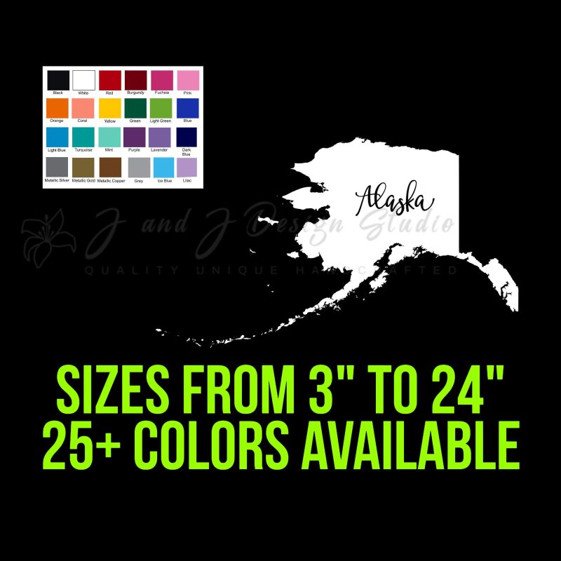 State of Alaska - Custom Size