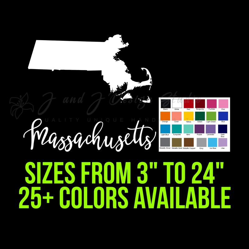State of Massachusetts - Custom Size