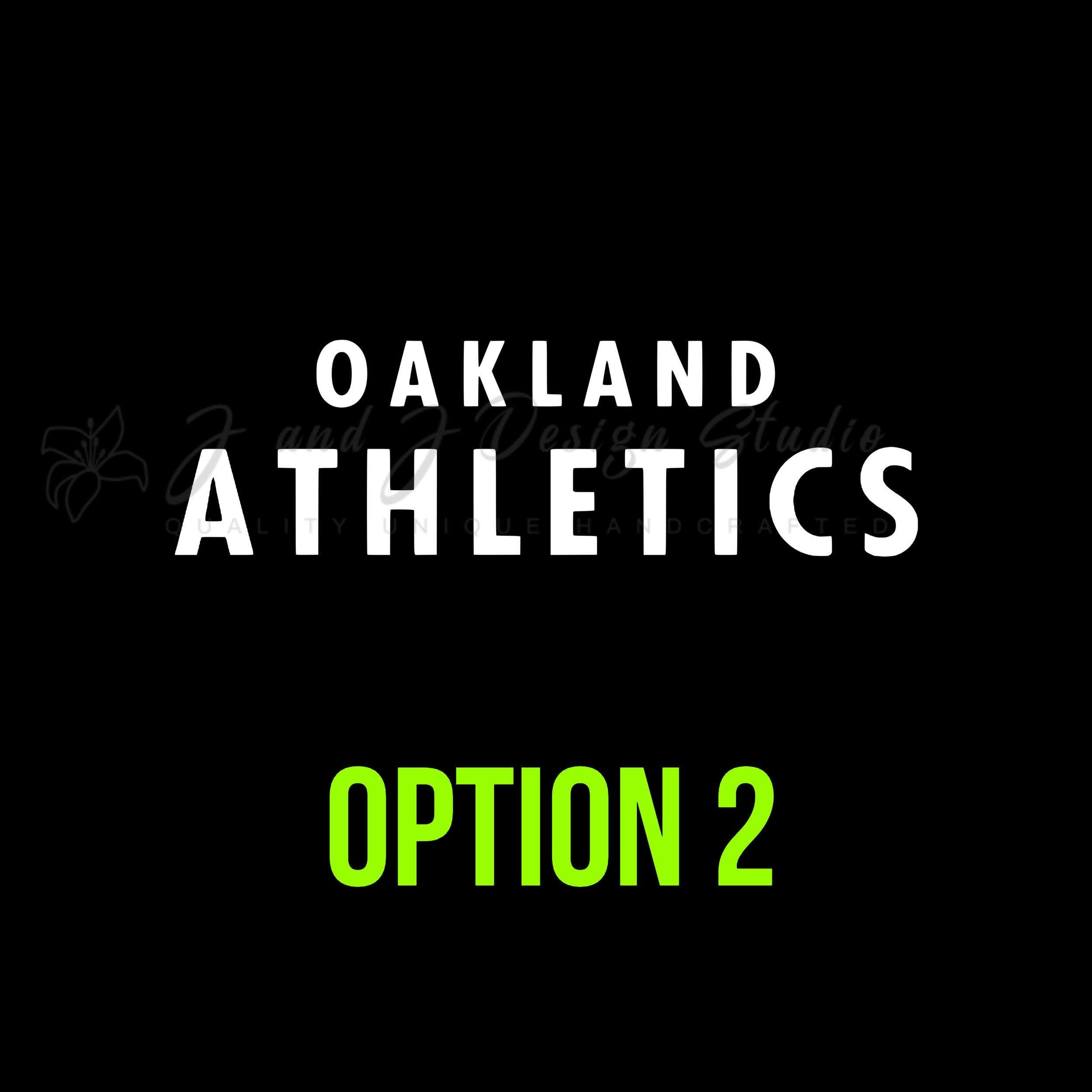 Oakland Athletics Vinyl Decal - Custom Size - Image 9