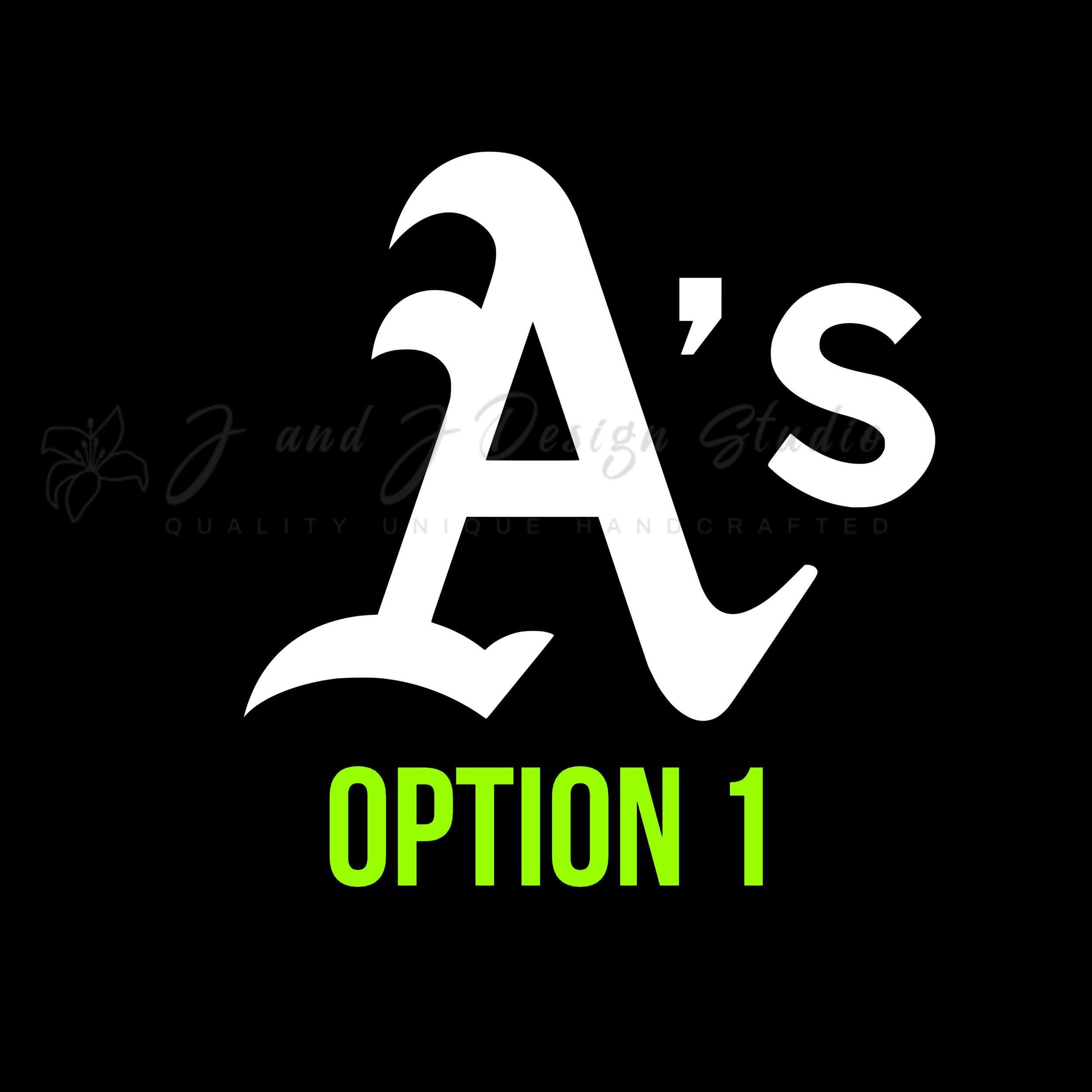 Oakland Athletics Vinyl Decal - Custom Size - Image 8