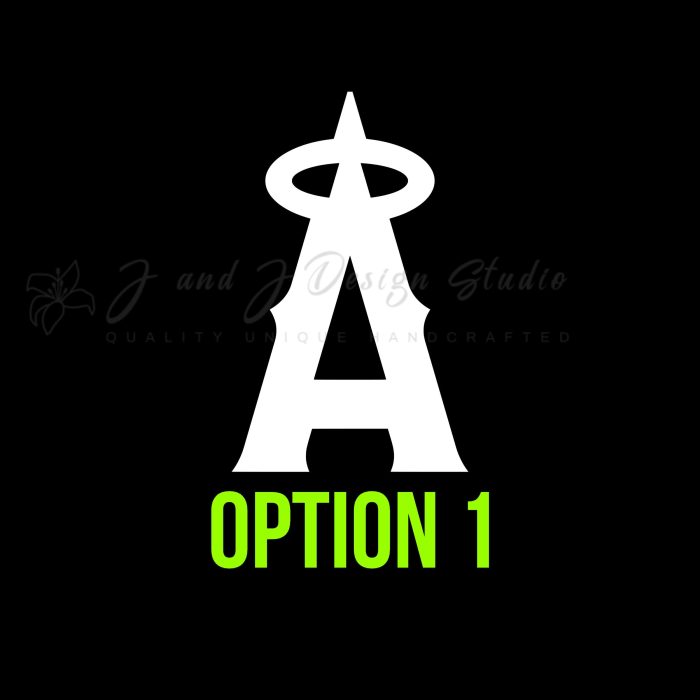Los Angeles Angels Vinyl Decal - Custom Size - Image 8