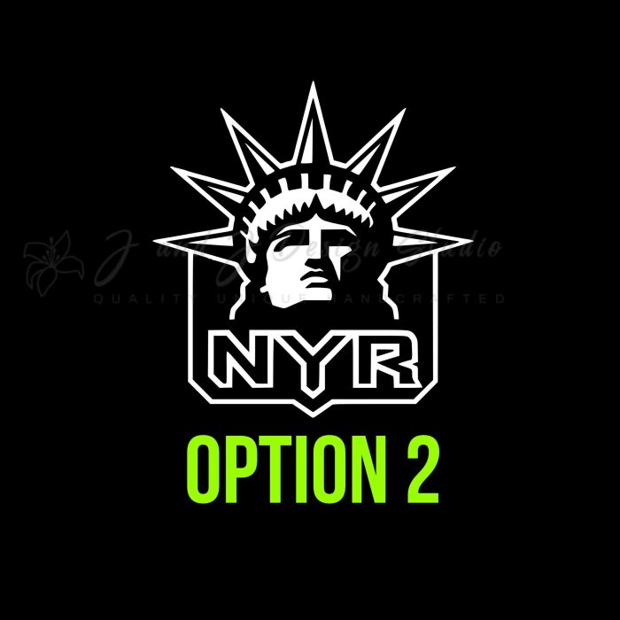 New York Rangers Vinyl Decal - Custom Size - Image 9