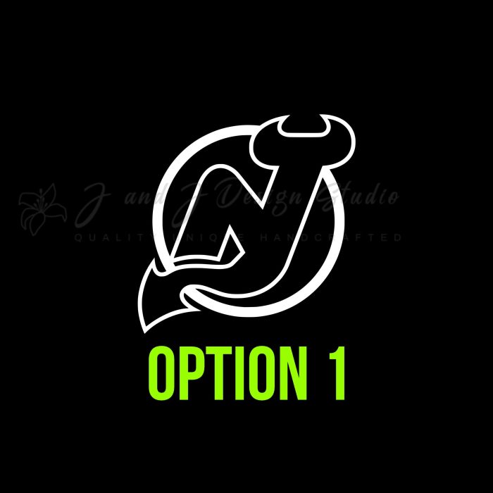 New Jersey Devils Vinyl Decal - Custom Size - Image 8