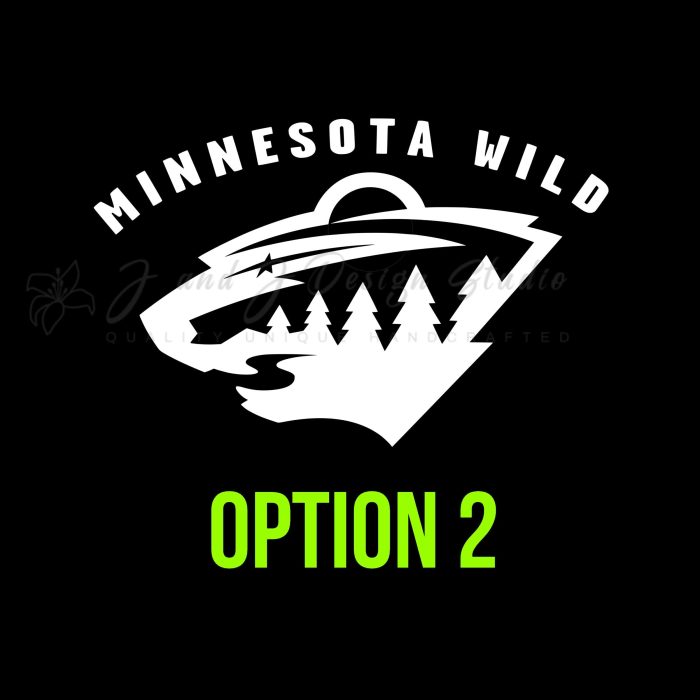 Minnesota Wild Vinyl Decal - Custom Size - Image 9