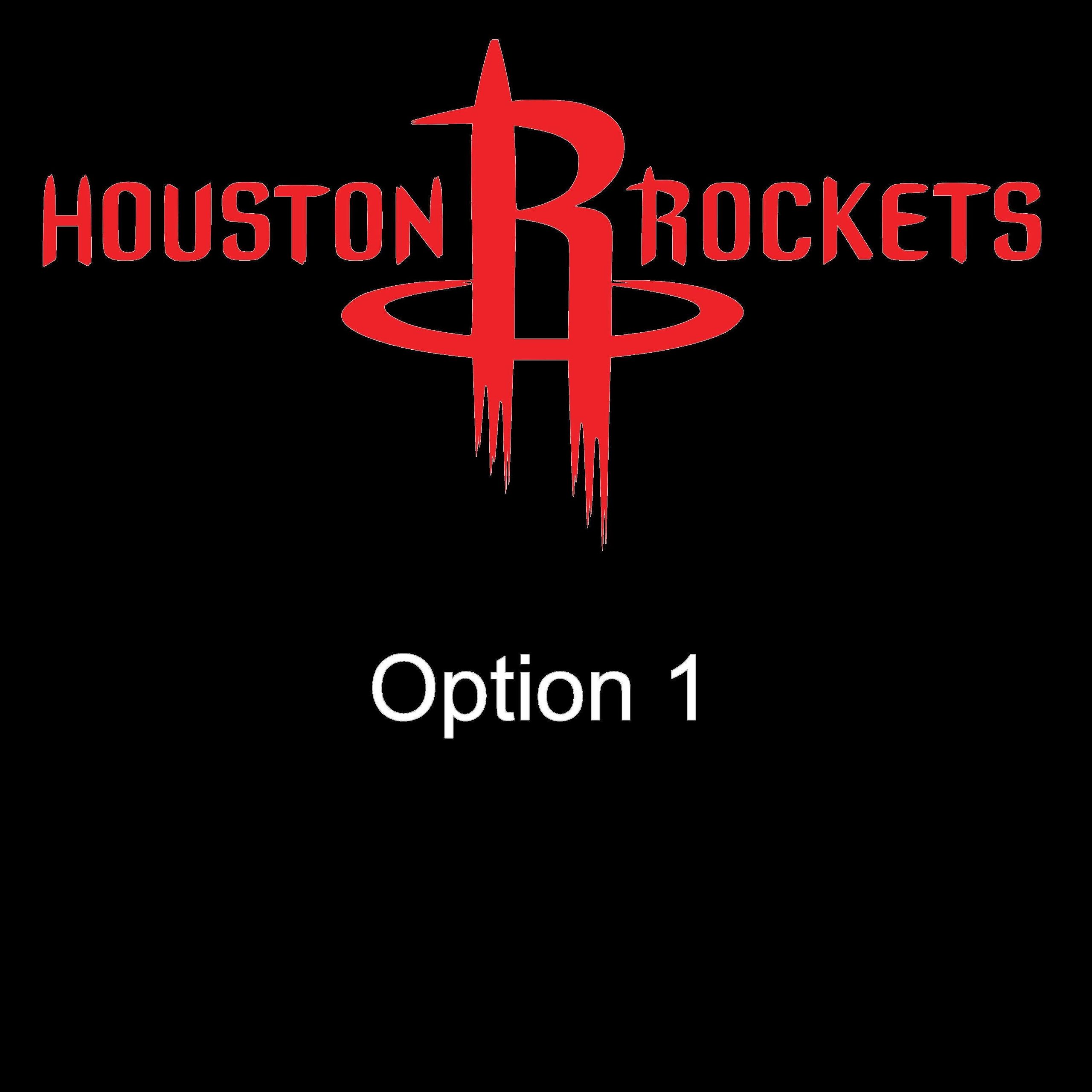 Houston Rockets Vinyl Decal - Custom Size - Image 8