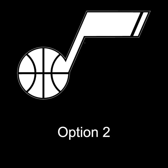 Utah Jazz Vinyl Decal - Custom Size - Image 9