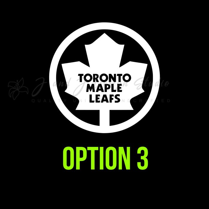 Toronto Maple Leafs Vinyl Decal - Custom Size - Image 10