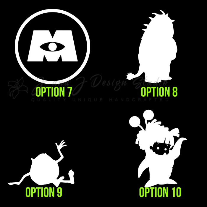 Monsters Inc. Vinyl Decal - Custom Size - Image 8