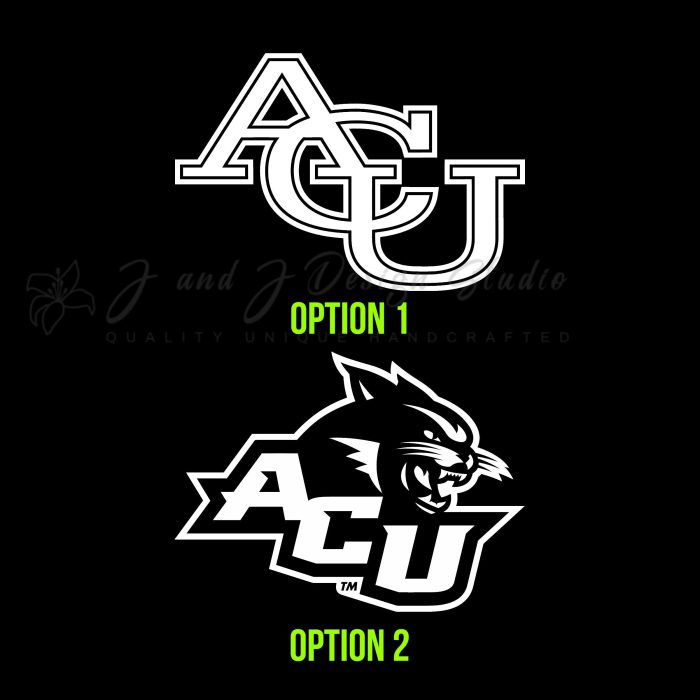 Abilene Christian Wildcats Vinyl Decal - Custom Size - Image 8