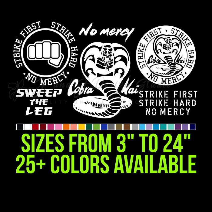Cobra Kai Vinyl Decal - Custom Size