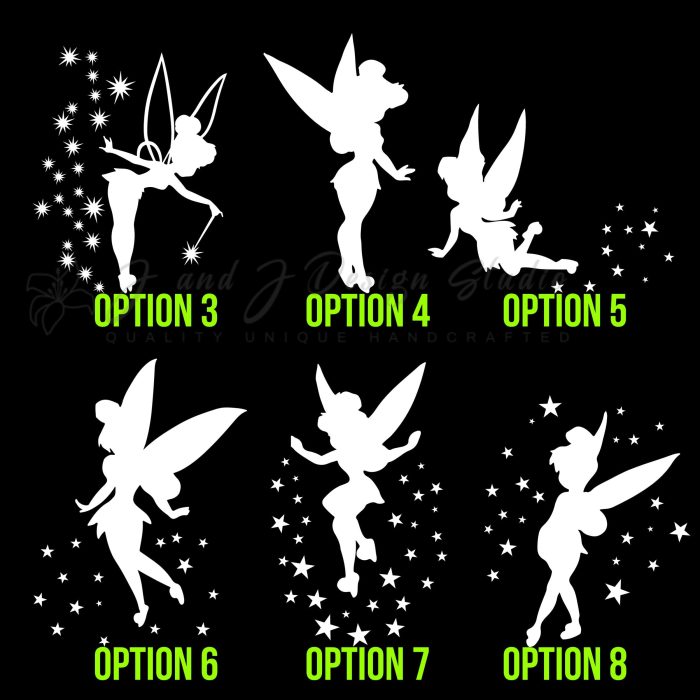 Tinkerbell Vinyl Decal - Custom Size - Image 9