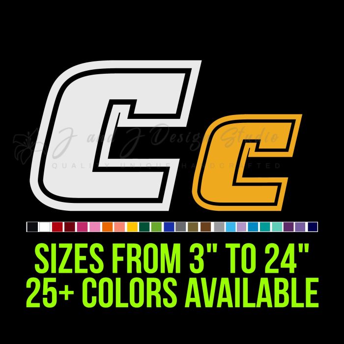 Chattanooga Mocs Decal - Custom Size