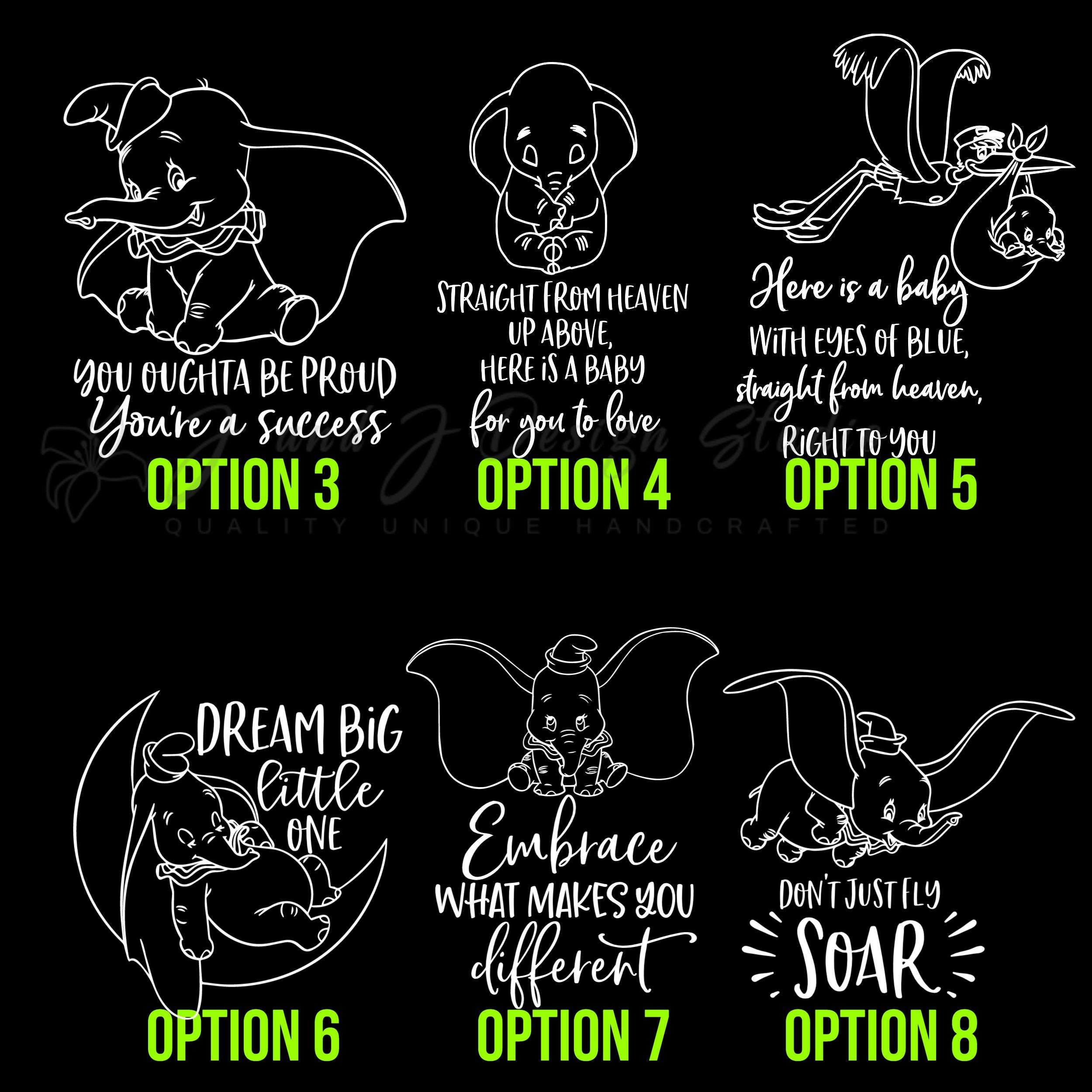 Dumbo Vinyl Decal - Custom Size - Image 8