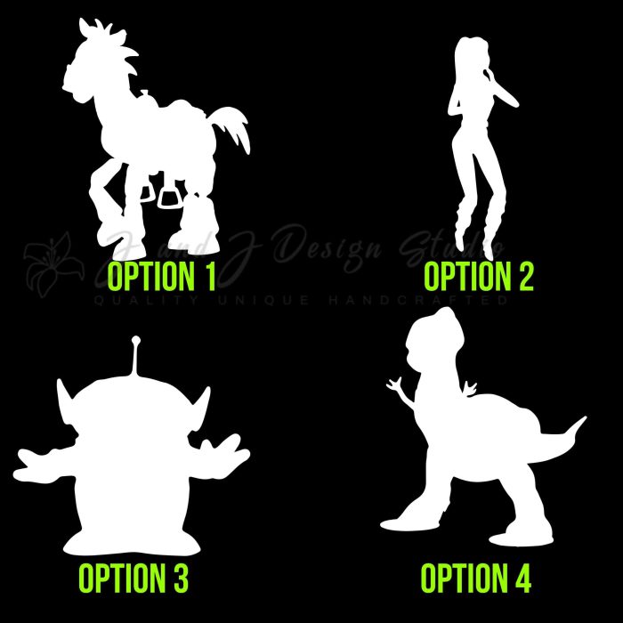 Toy Story Vinyl Decal - Custom Size - Image 8