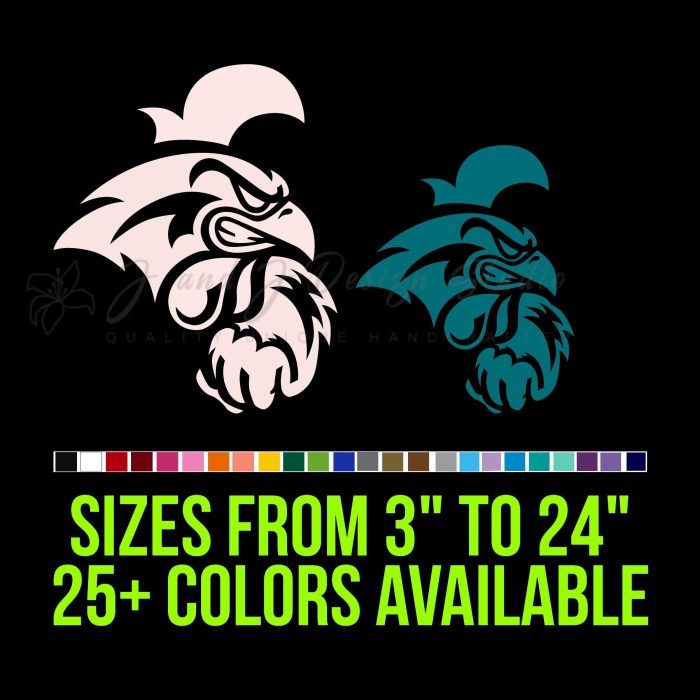 Coastal Carolina Chanticleers Decal - Custom Size