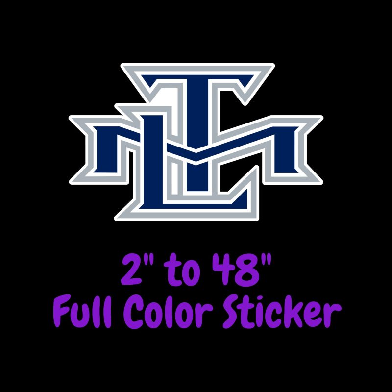 Toronto Maple Leafs - TML - Full Color Vinyl Sticker - Custom Size