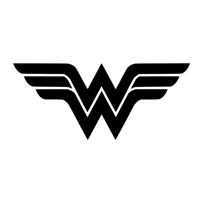 Wonder Woman Vinyl Decal - Custom Size