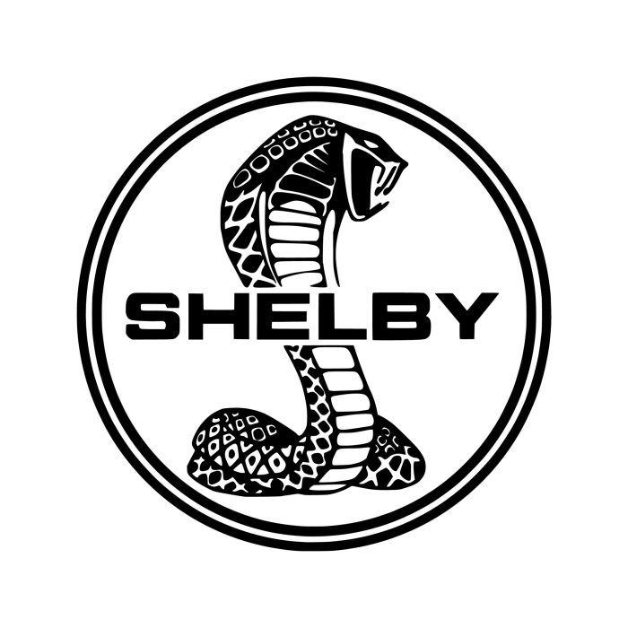 Ford Shelby Vinyl Decal - Custom Size