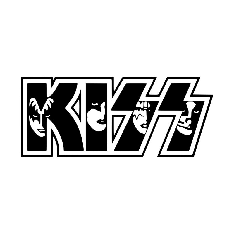 KISS Vinyl Decal - Custom Size
