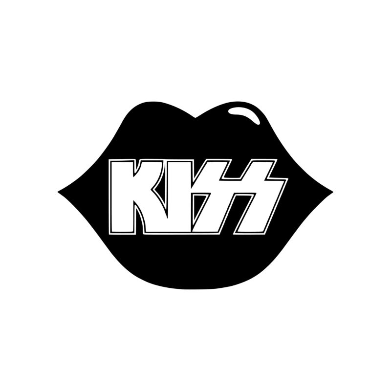 KISS Vinyl Decal - Custom Size