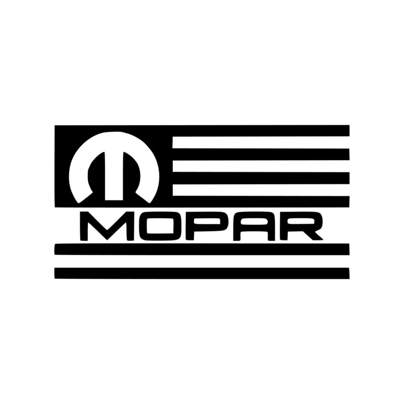 Mopar Vinyl Decal - Custom Size