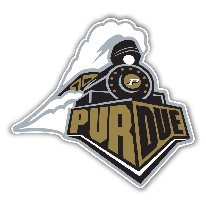 Purdue Boilermakers Full Color Vinyl Decal - Custom Size