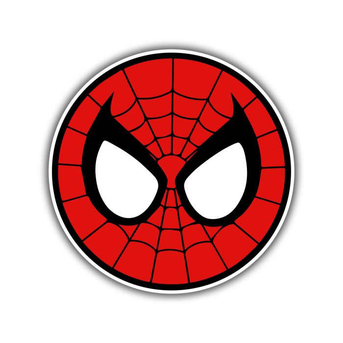 Spiderman Full Color Vinyl Decal - Custom Size