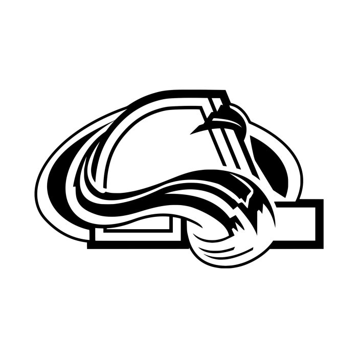 Colorado Avalanche - Avalanche Nordiques - Vinyl Decal - Custom Size