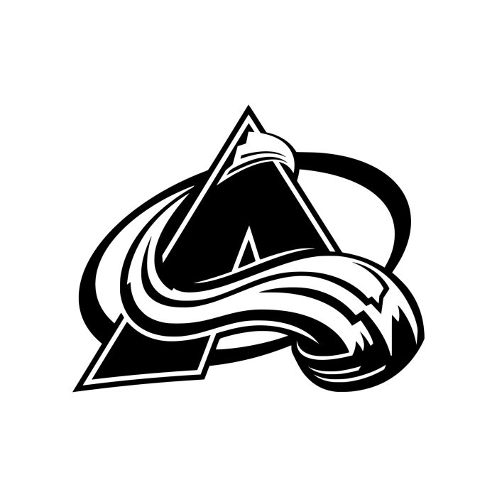Colorado Avalanche Vinyl Decal - Custom Size