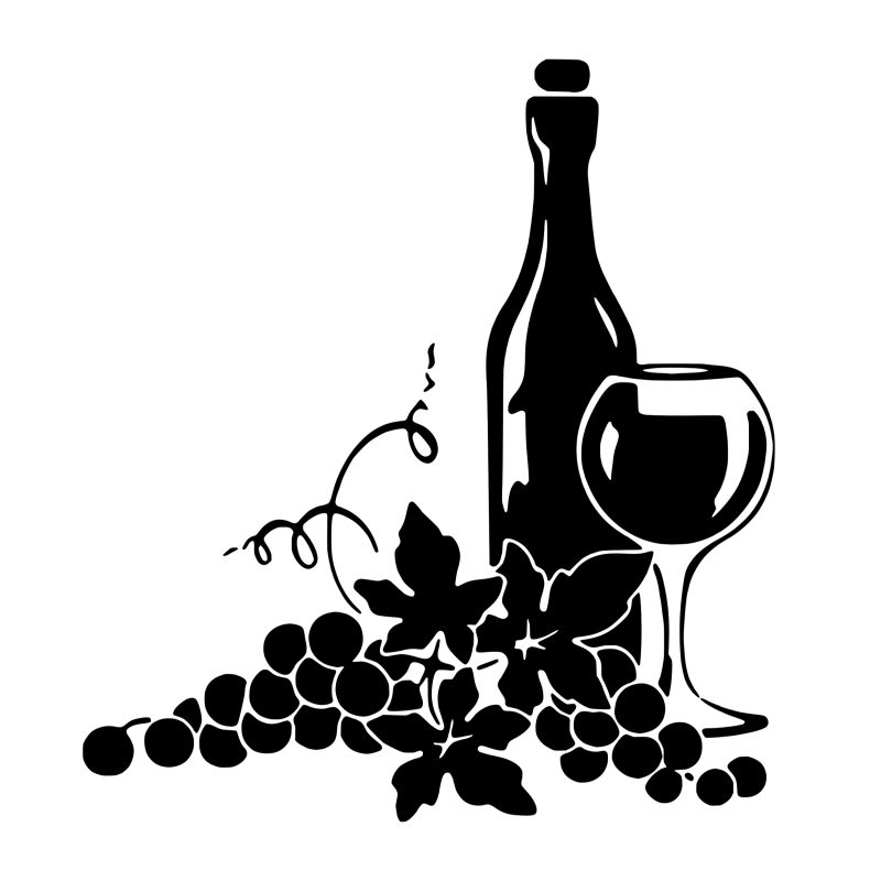 Wine Vinyl Decal