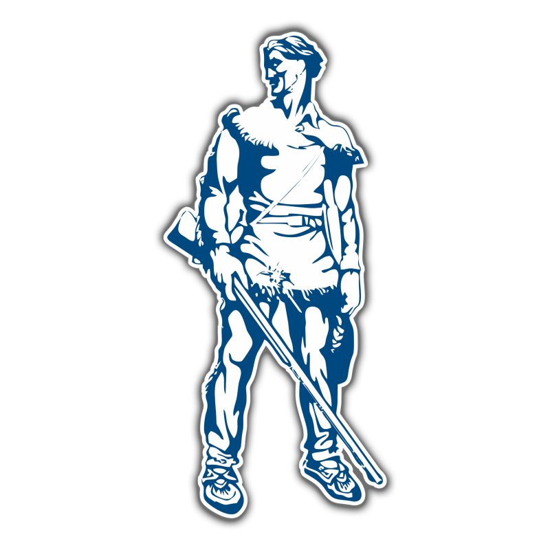 West Virginia Mountaineers - Mountaineer - Full Color Vinyl Decal - Custom Size