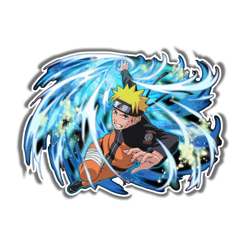 Rasengan Full Color Vinyl Decal - Custom Size